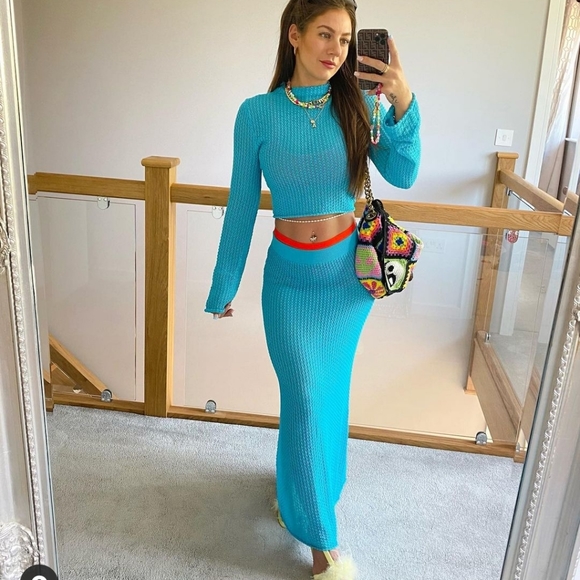 Zara 2 pcs Pointelle knit sweater - Picture 14 of 16